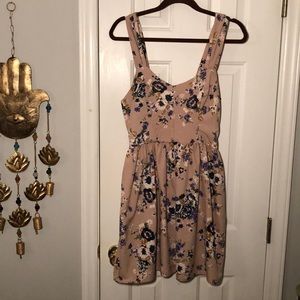 Bar III Pink floral dress